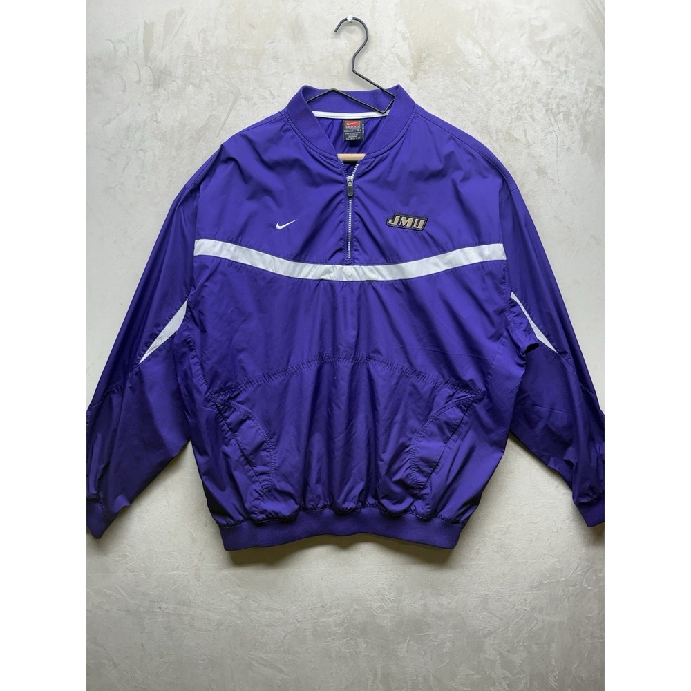 Vintage Nike James Madison Jacket Men's Large Dukes Y2K Pullover Track Warmup